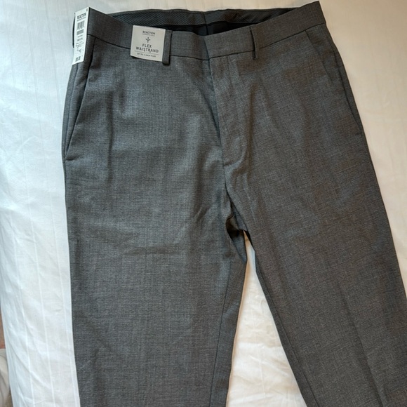 Kenneth Cole Reaction Gray Men's Pants - Picture 1 of 5